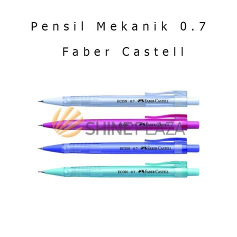 Jual Pensil Mekanik Faber Castell Econ 07mm Mechanical Pencil Faber