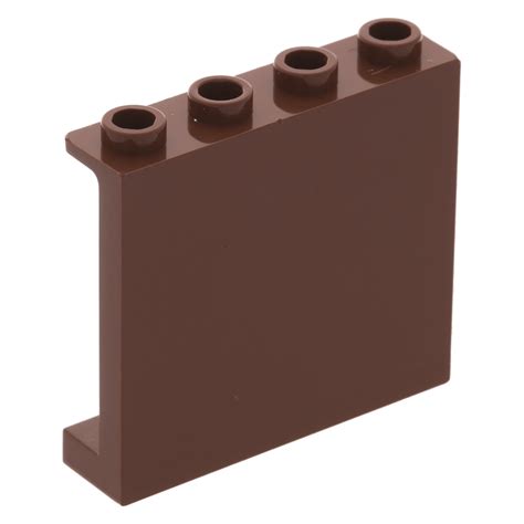 Lego Einzelteil 60581 Reddish Brown Panel 1 X 4 X 3 With Side