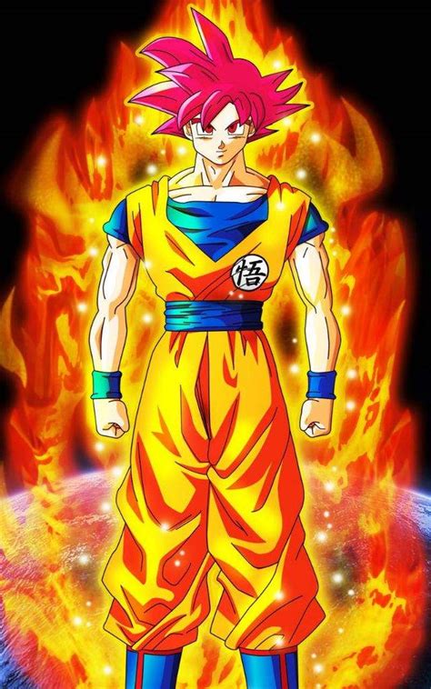 Goku Super Saiyajin Fase Dios Dragon Ball Super Manga Anime Dragon Ball