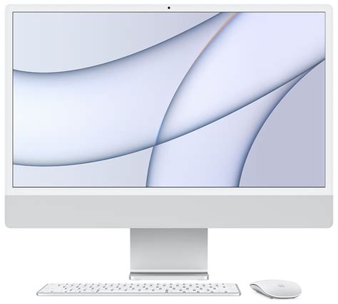 24 Inch Silver Imac With 45k Retina Display Apple In
