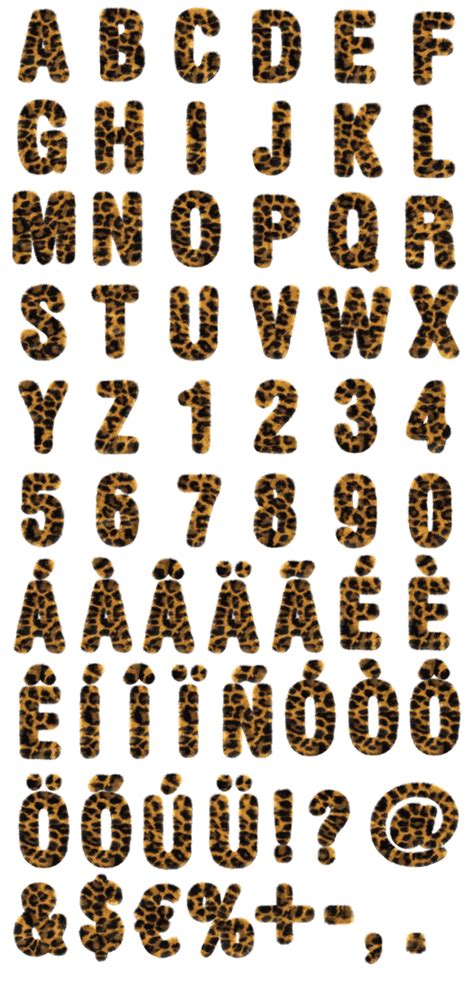 Create a new folder called fonts into your child theme and add your new. Leopard Font | Print fonts, Crazy fonts, Fancy letters