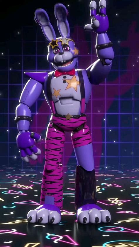 Fnaf Ar Glamrock Bonnie 🐰 In 2022 Anime Fnaf Anime Vs Cartoon Anime