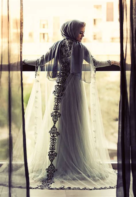 Islamic Wedding Dresses With Hijab For Sale Wholesale Zardozi Fashion
