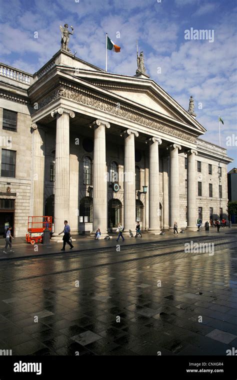 The General Post Office Dublin Ireland Stock Photo Alamy