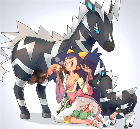 Iris Axew Zebstrika And Blitzle Pokemon And More Drawn By Meme Maaaniii Danbooru