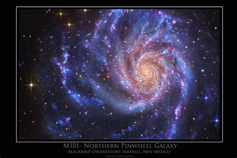M101 The Northern Pinwheel Galaxy Special Edition Poster