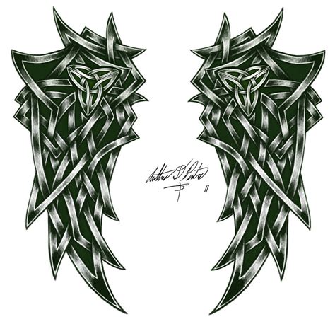 Celtic Wings Tattoo By Torvald2000 On Deviantart
