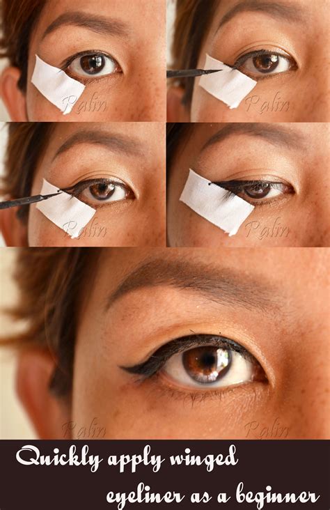 How To Quickly Apply Winged Eyeliner As A Beginner Redkeysniche