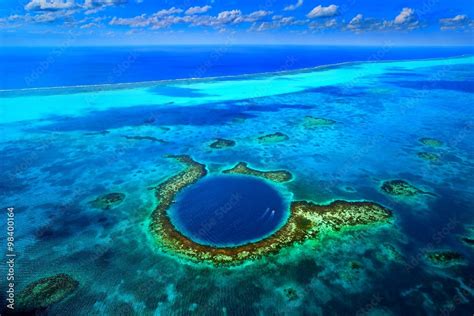 Fototapeta Great Blue Hole Belize