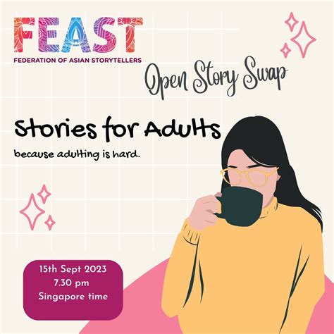 Open Story Swap Stories For Adults Event Calendar Federation Of