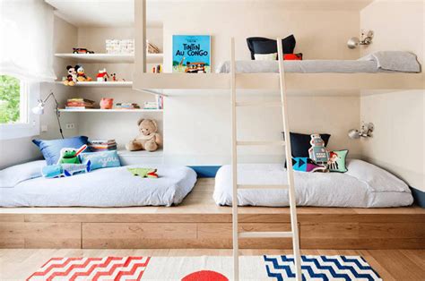 modern kids rooms    average bunk beds