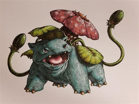 Finished The Bulbasaur Evolution Set Heres Venusaur R Gaming