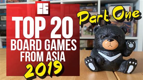 Top 20 Board Games From Asia 2019 Part One Youtube
