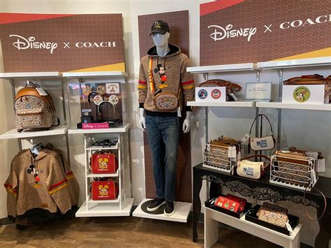 Disney X Coach Wdw 50 Collection Spotted At Downtown Disney And Coach Stores
