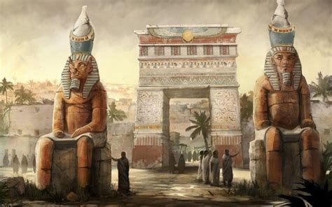 Fantasy Art Egyptian Mesopotamia Wallpaper Mocah Hd