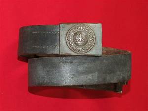 Ww1 German Soldier 39 S Waist Belt 1915 Dated