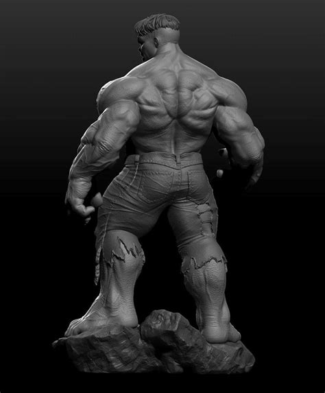 Incredible Hulk 3d Printing Model Stl