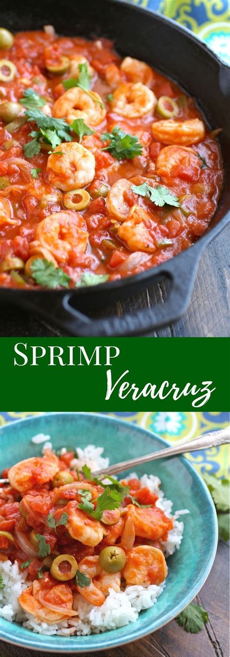 Hand peeled shrimp dishes are plate orange. Shrimp Veracruz | Recipe | Delicious seafood recipes
