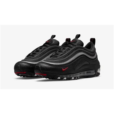 Nike Air Max 97 Gs Black Sport Red Where To Buy 921522 028 The