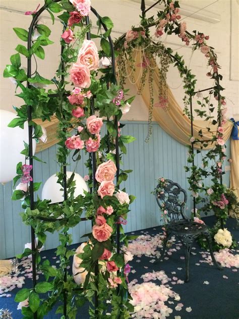 Rose Arch Wedding Arch Party Backdrop Princess Party Pinks