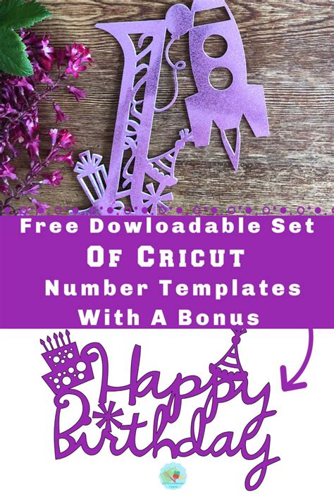 5pcs/set big size number&letter stencil fondant cake … 194 best templates images on pinterest | birthdays … Birthday Cake Topper Number Templates For Cricut ⋆ ...