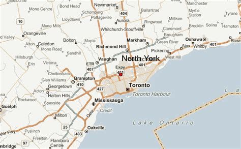 York Canada Map