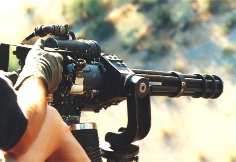 John Fox Film Armourer 762mm Ge M134 Minigun Weapons Specialist