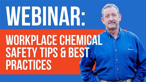 Webinar Workplace Chemical Safety Tips And Best Practices Youtube