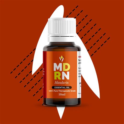 Mdrn Mandarin Essential Oil 100 Pure Undiluted Mandarin Orange Oil