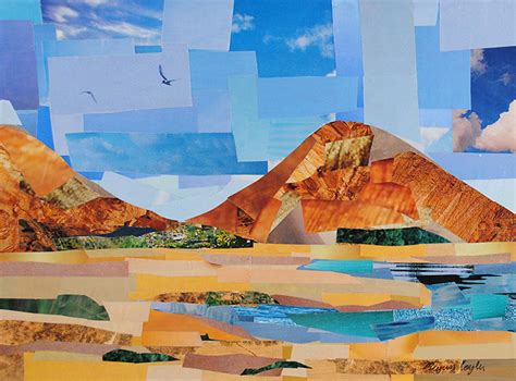 Landscape Collages Megan Coyle Artist And Illustrator