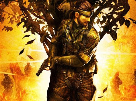 Metal Gear Solid 3 Snake Eater Hd Desktop Wallpaper Widescreen