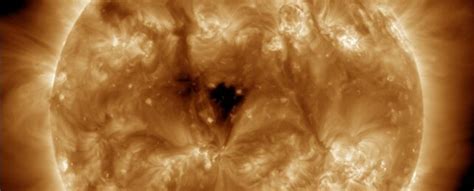 Second Giant Hole Appears On Sun Solar Winds To Hit Earth This Week