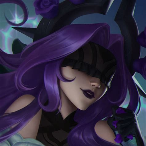 Withered Rose Syndra Portrait In Lol League Of Legends League Of Legends Fan Art