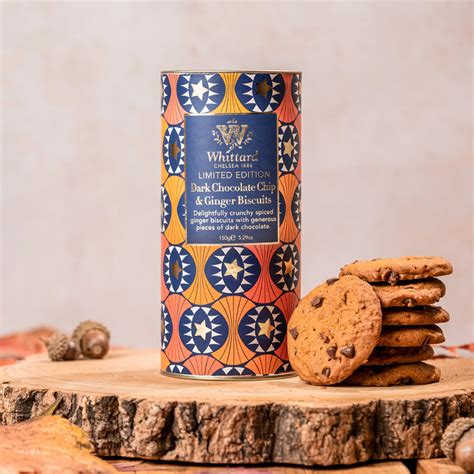 Limited Edition Dark Chocolate Chip And Ginger Biscuits Ts