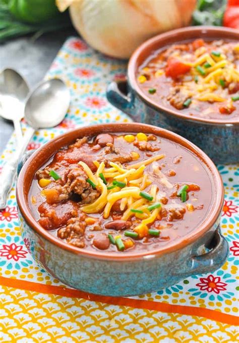 Brown beef and drain off fat. 30 Days of Healthy Slow Cooker Recipes for Fall - The ...