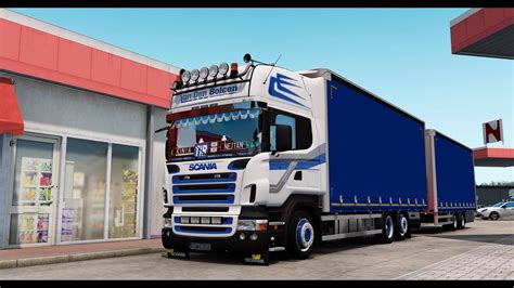 Scania Tandem 1 39 ETS2 Euro Truck Simulator 2 Mods American Truck