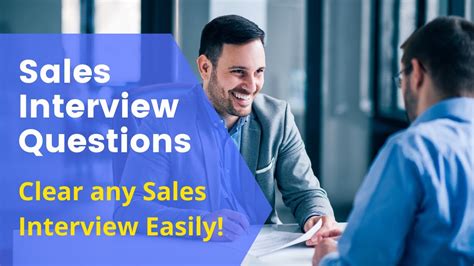 Sales Interview Questions Interview For Sales Clear Sales
