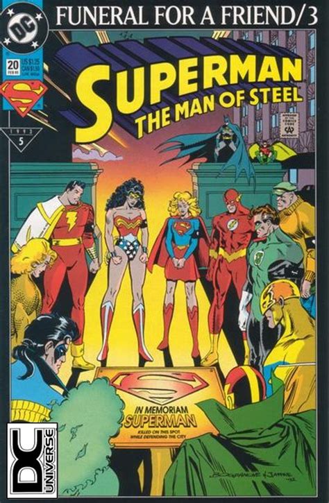 Key Collector Comics Superman The Man Of Steel 20