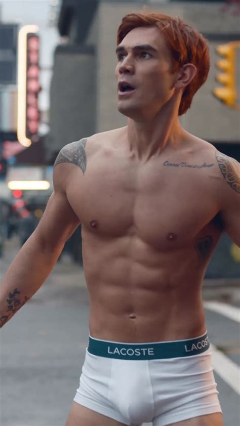 Alexis Superfan S Shirtless Male Celebs Kj Apa In Only Underwear For Lacoste S New Ig Reel