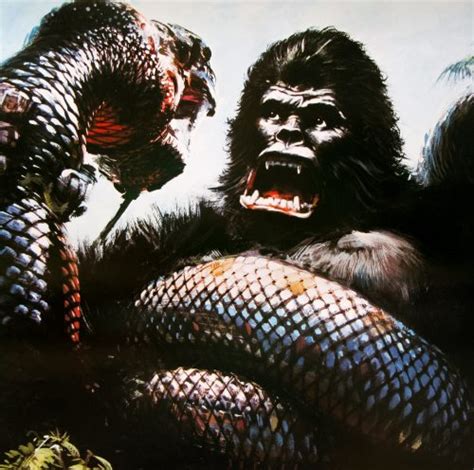 King Kong / 1976 / B2 / snake style / Japan