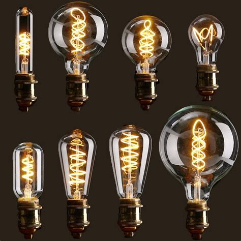 Vintage Edison Bulb Led Light E27 4w Dimmable Industrial Filament Led