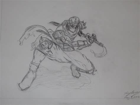 Bad Ass Ninja Sketch By Stratusxh On Deviantart