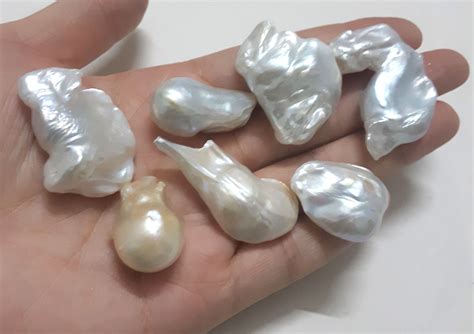 15 40mm Large Baroque Pearl Undrilled Pearl Assorted Pearl Not