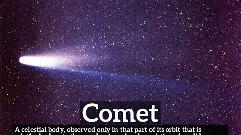 How Does Comet Look What Is Comet How To Say Comet In English