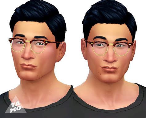 Simlish Clubmaster Eyeglasses At Tamo Sims 4 Updates