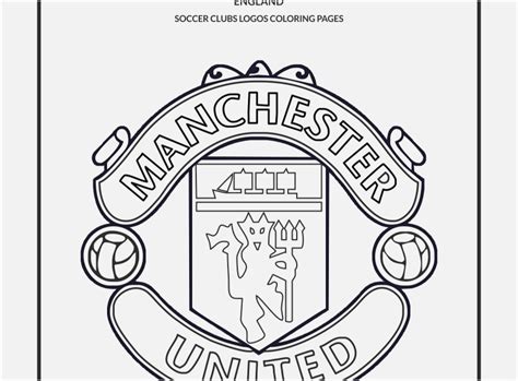 Manchester United Coloring Pages Coloring Home