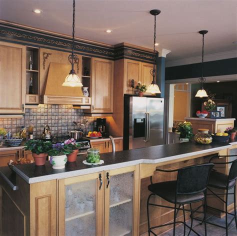 In this article, we are going to discuss what kitchen soffits are, list some great ideas hiding them and tell you different compared to eaves. soffit, painted rope trim Decoration, Chef Kitchen Décor ...