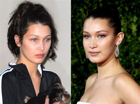 Bella Hadid From Stars Without Makeup E News