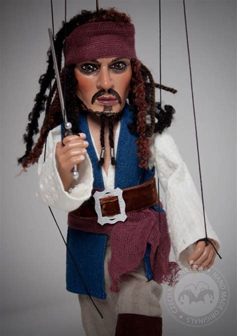 Foto Pirate Marionette Jack Sparrow Marionette Puppet Puppets Puppetry