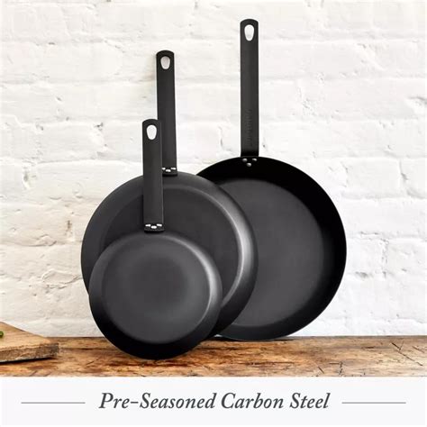 Merten Storck Nonstick Inch Carbon Steel Fry Pan In Black